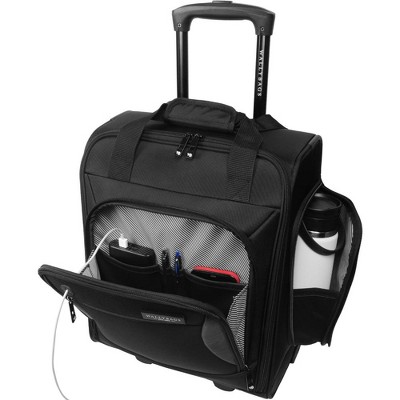 WallyBags Premium-Kleidersack Mit Rollen – 114 Cm, Schwarz, Mit WallyLock-Klemme & Nassfach