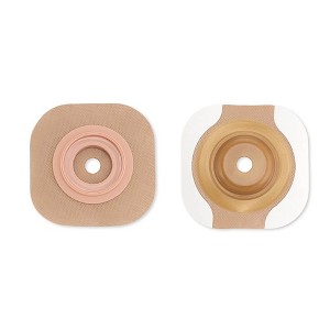 New Image CeraPlus Ostomy Barrier, Precut Barrier, 1-1/8 in. Opening, 5 Count - 1 of 3
