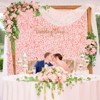 Wikineon Hydrangea Flower Wall Panels Backdrop - 4 Pcs 3D Decor for Bedroom, Wedding Reception, Party (2.66ft x 4ft) - 2 of 4