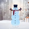 60 Inch Plush Lantern Snowman Indoor Outdoor Christmas Holiday Decoration - 2 of 4