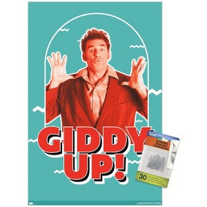 Trends International Seinfeld - Giddy Up! Unframed Wall Poster Prints - 1 of 4