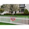 Briarwood Lane 4th of July Patriotic Bunting 36" X 18" (Set of 3 1x1 For 4th of July Bundle - 4 of 4
