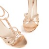 BLISSFUL STEP Polyurethane Women's Ankle Strap Open Toe Slingback Sandals - 3 of 3