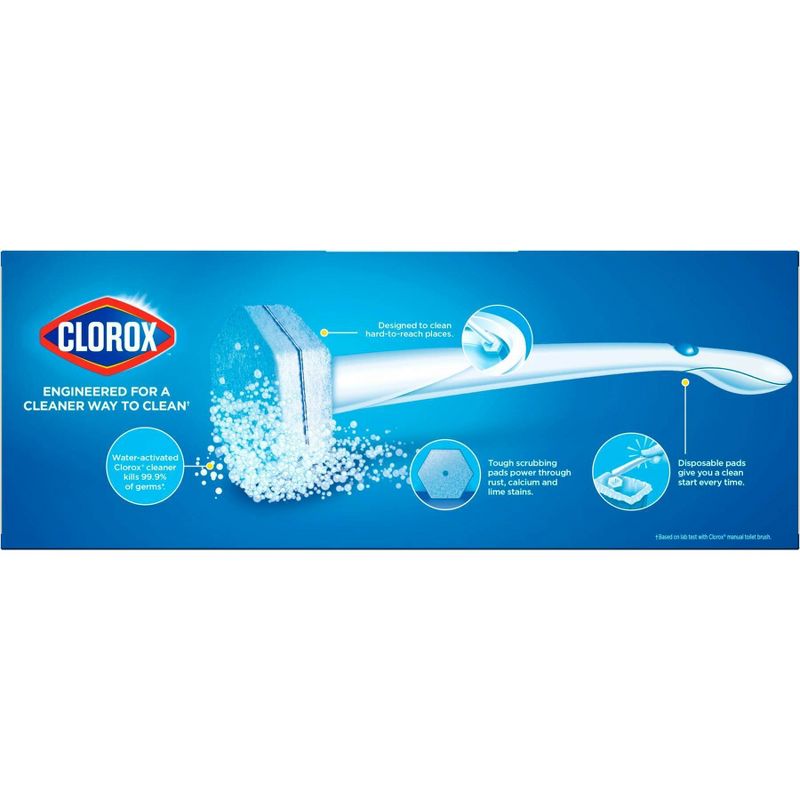Clorox ToiletWand Disinfecting Refills Disposable Wand Heads - Unscented - 10ct, 4 of 23