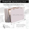 Advanced Organizing Systems - The VFolder43 8pk for Flat Document Storage up to 30”x42”. Use with the VFile43 - 4 of 4