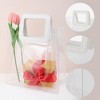 Unique Bargains Square Clear Gift Bag 1 Pc - 2 of 4