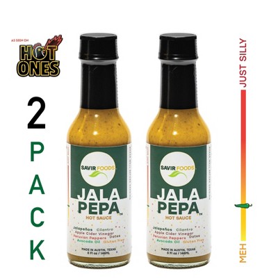 Savir Foods Jala Pepa Hot Sauce 2 Pack