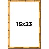 PosterPalooza | 15x23 Bamboo Picture Frame, UV Acrylic, 4 Finishes - Brown, Black, Gold, and Natural - 2 of 4