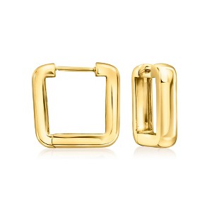 Pure Collection by Ross-Simons 18kt Gold Vermeil Square Hoop Earrings - 1 of 4
