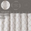 Frayed Lattice Oatmeal Shower Curtain 72x72 VHC Brands - 4 of 4