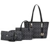 MKF Collection Marimar  M Signature Vegan Leather Women’s Tote – 4 Pcs set Handbag by Mia K - 2 of 4