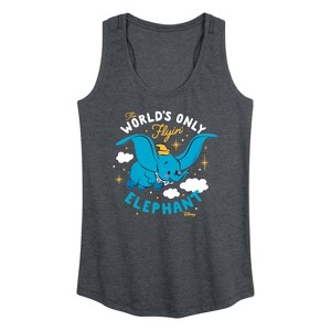 Women's - Disney - Dumbo Graphic Racerback Tank - 1 of 4