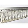 Elegant Lighting Monroe Integrated LED chip light Chrome Wall Sconce Clear Royal Cut Crystal - 4 of 4