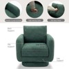 COLAMY Swivel Chair, Upholstered Barrel Accent Chair for Living Room,Single Sofa, Armchair Chair - 4 of 4