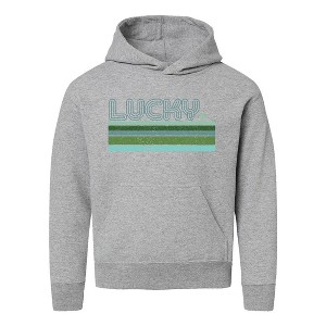 The Juniper Shop Retro Lucky Stripes Youth Graphic Hoodie - 1 of 4