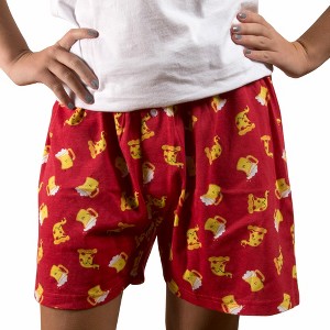 Pavilion Gift Company -  and Pizza - XS Red Boxers - Shorts - 1 of 4
