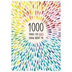 1000 Things You Don't Know About Me Activity Journal - Piccadilly