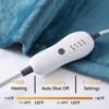 33"x22" Heating Pad for Back Pain Relief, Electric Weighted Heating Pad with 2H Auto Off Full Body Heat Pad, Fast Heating, 4 Temperature Settings - 4 of 4