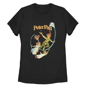 Women's Peter Pan Flight Wish T-Shirt - 1 of 3