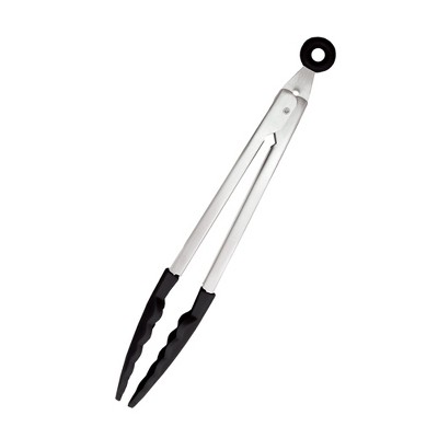 Henckels 12-inch Stainless Steel Silicone Tongs : Target
