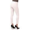 Rekucci Women's Pull-On Slim Ankle Pants with Faux Snaps – Stretch Comfort Waistband & Chic Office Style - 3 of 4