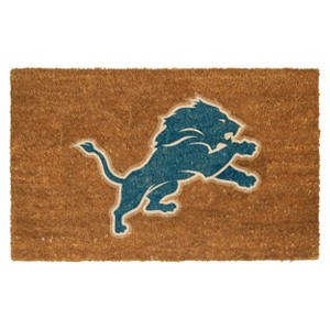 NFL Detroit Lions Logo Door Mat - 1 of 2