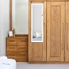 BestMassage Jewelry Cabinet 47.3" Wall/Door-Mounted Lockable Jewelry Armoire with Full-Length Mirror - 2 of 4