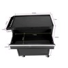 Syemin Tool Boxes and Totes Rolling Chest Storage Cabinet, Garage Organizer, Tool Multifunctional Storage Box, Black, 17.7"*11"*37.2" - 3 of 4