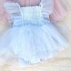 Girl Romper Dress - A Little Lacey - 4 of 4