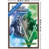 Trends International Marvel Captain America: Brave New World - Cap and Falcon Framed Wall Poster Prints - 3 of 4