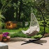 Yaheetech C-stand for Hanging Hammock Chair, Black - 2 of 4