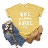 Simply Sage Market Wife. Mom. Nurse Garment Dyed Tee - 3 of 4