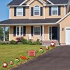Big Dot of Happiness Jolly Santa Claus - Merry Christmas Yard Sign and Outdoor Lawn Decorations - Christmas Yard Signs - Set of 8 - 2 of 4