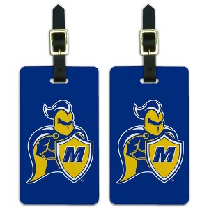 Madonna University Primary Logo Luggage ID Tags Suitcase CarryOn Cards  Set of 2 - 1 of 4
