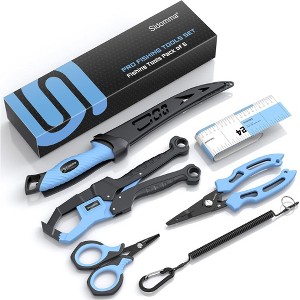 Probe Hues Pro Fishing Gear Kit with Pliers, Knife, Gripper, Ruler - 1 of 3