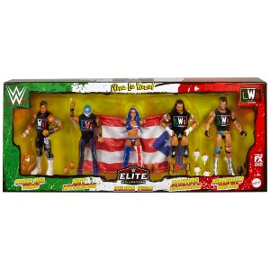 LWO Elite 5-Pack Rey Mysterio, Santos Escobar, Zelina Vega, Cruz Del Toro & Joaquin Wilde Action Figure - 1 of 3