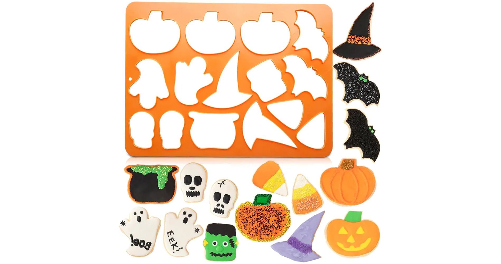One Smart Cookie: Halloween Spooky Premium Cookie Cutters for Baking, Decorating & Shaping – Kid Friendly, Fun, Durable & Easy to Use Baking Tools