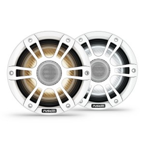 Fusion SG-FL653SPW Signature Series 3i 6.5" 230-watt CRGBW Coaxial Sports Marine Speakers (Pair) - White - 1 of 4
