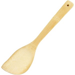 Chef Craft Bamboo Contoured Stir Fry Spatula Wok Tool - 1 of 2