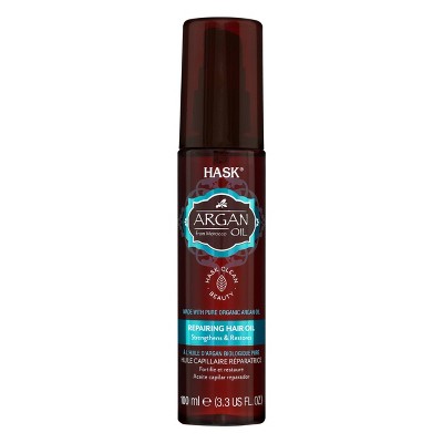 Hask Argan Oil Repairing Shine Hair Oil - 3.3 fl oz