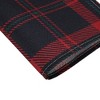 Unique Bargains Christmas Place Mats Square Plaid Linen 13"x17.7" 2 Pcs - 4 of 4