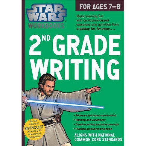 Star Wars 2nd Grade Writing, for Ages 7-8 by Workman Publishing (Paperback) - image 1 of 1