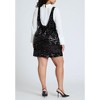 ELOQUII Bow Blouse Sequin Mini Dress - 3 of 4