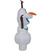 Gemmy Christmas Airblown Inflatable Olaf in Standing Pose, 4 ft Tall, White - 3 of 4