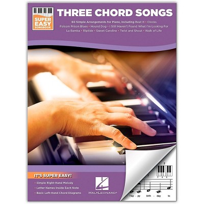 Hal Leonard Three Chord Songs - Super Easy Songbook for Easy Piano