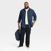 Men's Mid-Weight Flannel Long Sleeve Button-Down Shirt - Goodfellow & Co™ - 3 of 3