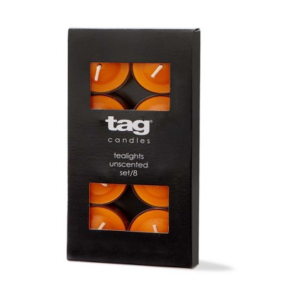 tag Color Studio Tealight Candles S/8