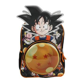 Dragon Ball Z Kids’ Backpack with Lunch Bag 4-Piece Set Multi-Color