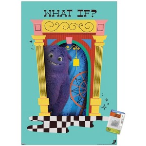 Trends International IF (Imaginary Friends) - Blue What If Unframed Wall Poster Prints - 1 of 4