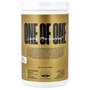 One Of One Loaded Pre-Workout, Sour Green Apple, 18.88 oz (535 g) - 1 of 4